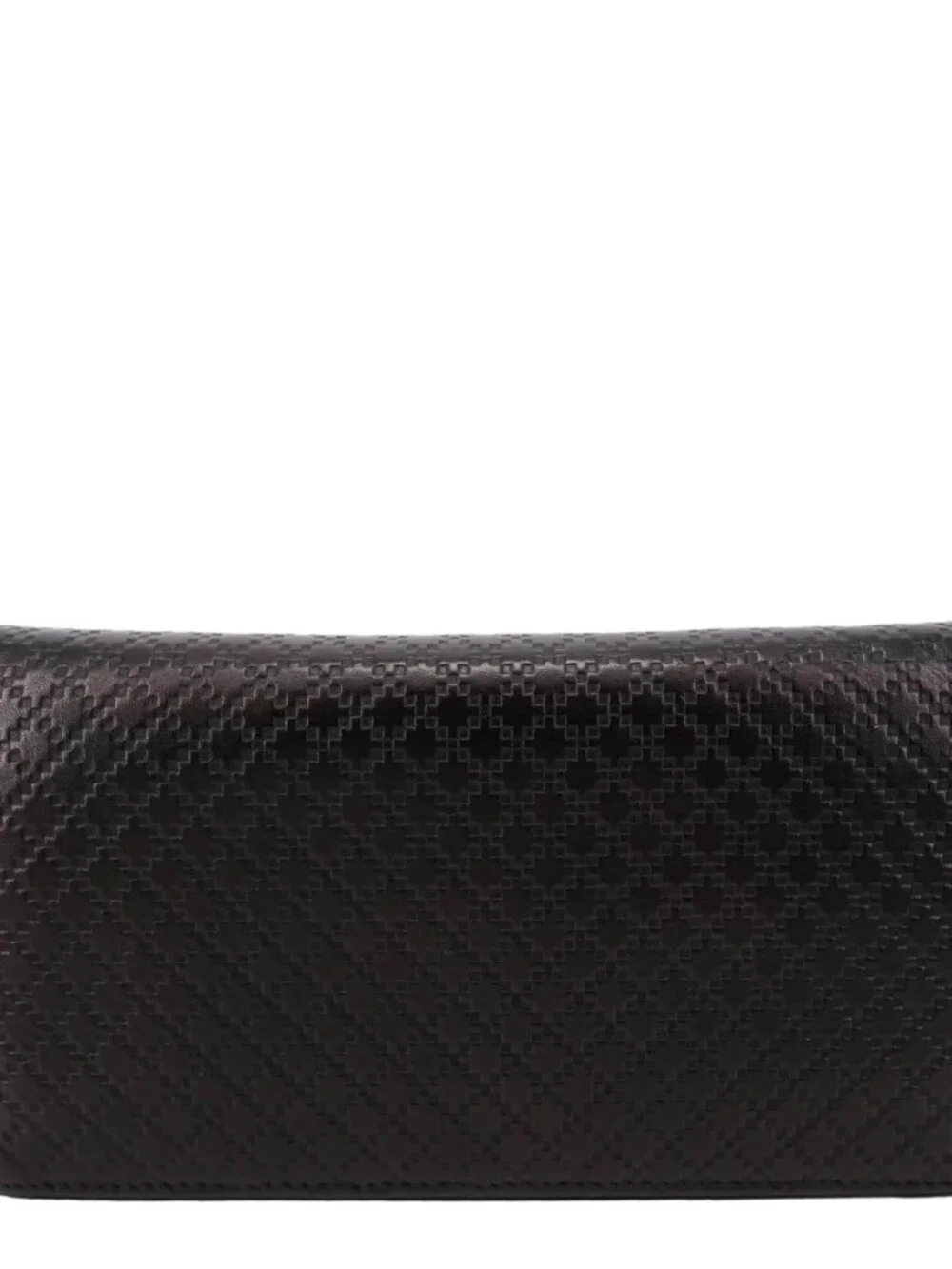 Gucci  Diamante Leather Long Wallet Navy Blue 307990